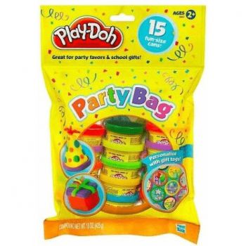 Jucarie Play-Doh party clay with stickers, clay