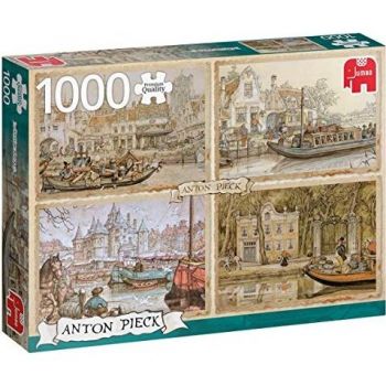 Jucarie Puzzle Canal Boats 1000 - 18855