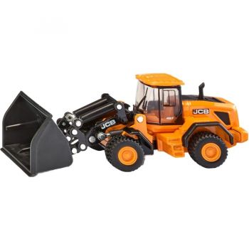 Jucarie SUPER JCB 457 WLS wheel loader, model vehicle (yellow/black)