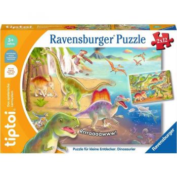 Jucarie tiptoi puzzle for little explorers: dinosaurs