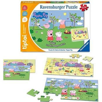 Jucarie Tiptoi puzzle for little explorers: Peppa Pig