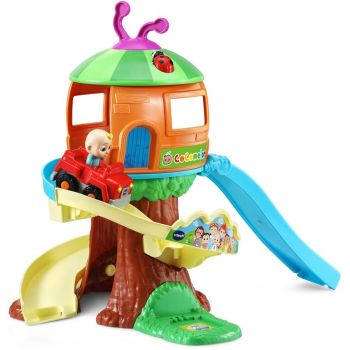 Jucarie Tut Tut Baby Speedster - CoComelon JJ's Treehouse Track Set, Play Building ieftina