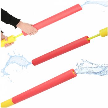 Pistol cu apa pentru copii 60 cm galben rosu