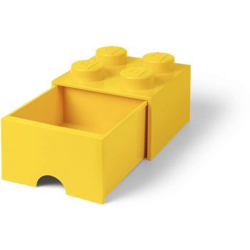 Room Copenhagen LEGO Brick Drawer 4 yellow - RC40051732