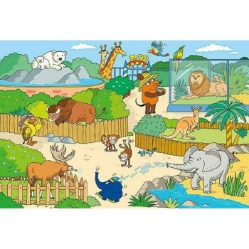 Schmidt Spiele The mouse: in the zoo, jigsaw puzzle (60 pieces)