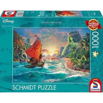 Schmidt Spiele Thomas Kinkade Studios: Moana - Moana, Jigsaw Puzzle (1000 pieces)