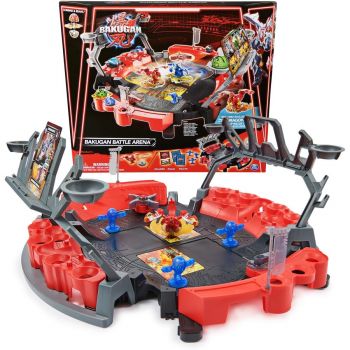 Spin Master Bakugan 2023 Battle Arena with Special Attack Dragonoid, Skill Game (with Action Figure and Trading Cards)