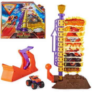 Spin Master Monster Jam - Big Air Challenge with El Toro Loco, toy vehicle