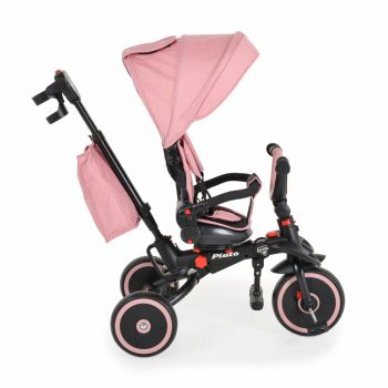 Tricicleta pliabila cu scaun rotativ si spatar reglabil Byox Pluto Pink la reducere