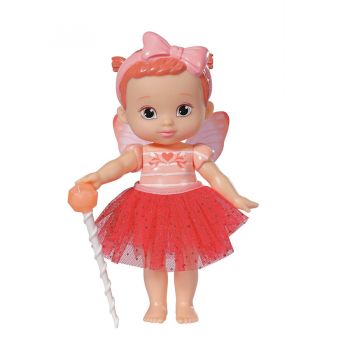 ZAPF Creation BABY born Storybook Fairy Poppy 18cm, doll (with magic wand, stage, backdrop and little picture book)