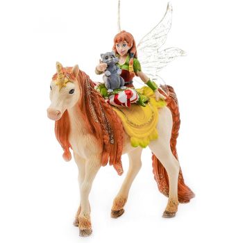 Figurina Marween Si Unicornul Bayala Multicolor