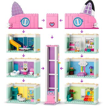 Jucarie 10788 Gabby's Dollhouse Gabby's Dollhouse Construction Toy ieftina