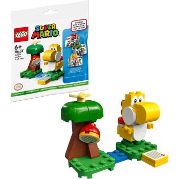 Jucarie 30509 Super Mario Yellow Yoshi Fruit Tree Construction Toy (Expansion Set)