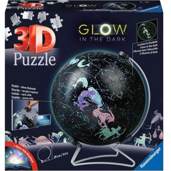 Jucarie 3D Puzzle Glow In The Dark Star Globe