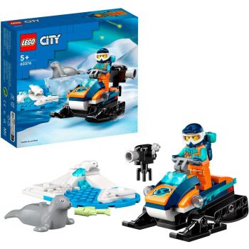 Jucarie 60376 City Arctic Snowmobile Construction Toy