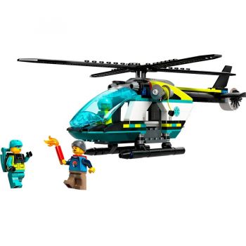Jucarie 60405 City Rescue Helicopter, construction toy