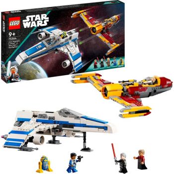 Jucarie 75364 Star Wars New Republic E-Wing vs Shin Hatis Starfighter Construction Toy