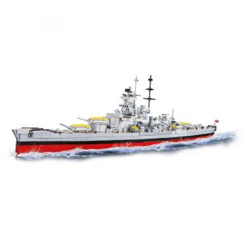 Jucarie Battleship Gneisenau, construction toy (scale 1:300)