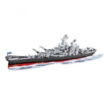 Jucarie Battleship Missouri Construction Toy (1:300 Scale)