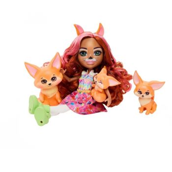 Jucarie Enchantimals Filigree Fox Family, Doll