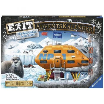 Jucarie Exit Advent Calendar Polar Station, puzzle game