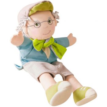 Jucarie hand puppet Grandpa Peter, toy figure (27 cm)
