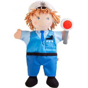 Jucarie hand puppet police, toy figure (27 cm)