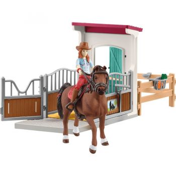 Jucarie Horse Club horse box with Hannah & Cayenne, toy figure