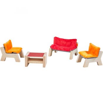 Jucarie Little Friends - Doll's House Furniture Living room, doll's furniture