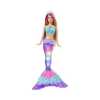 Jucarie Magic Light Mermaid Malibu Doll - HDJ36