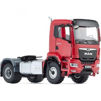 Jucarie MAN TGS 18.510 4x4 BL 2-axle tractor, model vehicle (red)