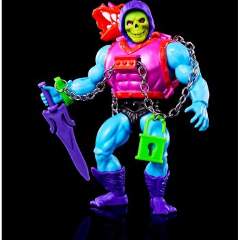 Jucarie Masters of the Universe Origins Action Figure Deluxe Dragon Blaster Skeletor, Toy Figure (14 cm)