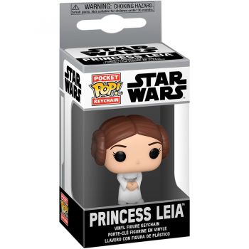 Jucarie POP! Keychain Star Wars - Princess Leia, toy figure (7.6 cm)