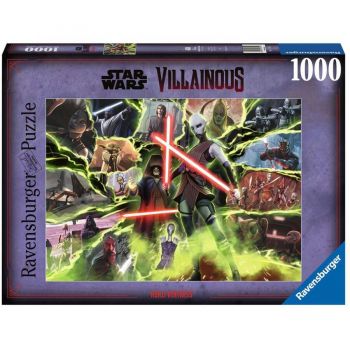 Jucarie Puzzle Star Wars Villainous: Asajj Ventress (1000 pieces)