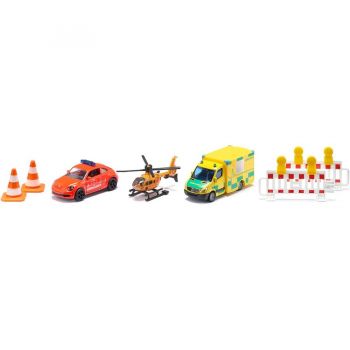 Jucarie SUPER rescue gift set, model vehicle