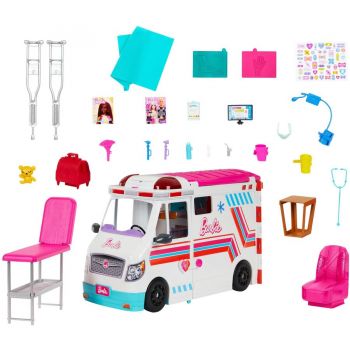 Mattel 2-in-1 Ambulance Playset, Toy Vehicle