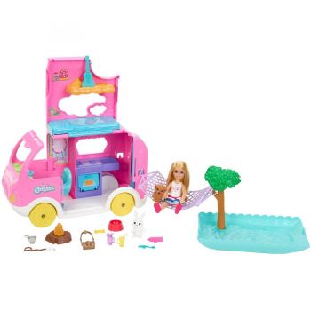 Mattel Chelsea 2-in-1 Camper, toy vehicle