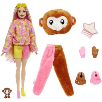 Mattel Cutie Reveal Jungle Series - Monkey, toy figure