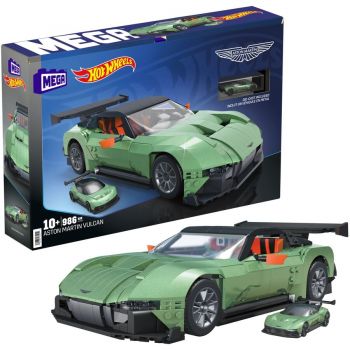 Mattel MEGA Hot Wheels Collector Aston Martin Vulcan Construction Toy (1:18 Scale)