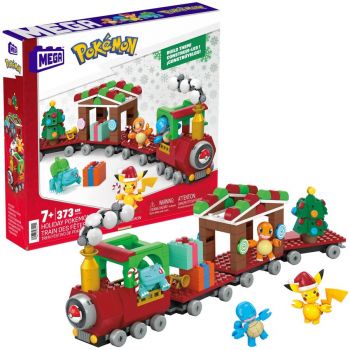 Mattel MEGA Pokémon Holiday Train Construction Toy