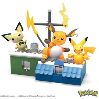 Mattel MEGA Pokémon Pikachu Evolution Set Construction Toy