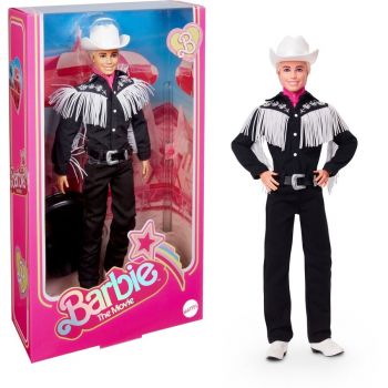Mattel The Movie - Ken collectible doll with black cowboy outfit
