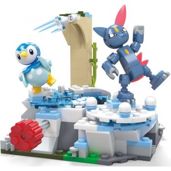 Mega Pokémon - Plinfas and Sniebel's Snowy Day Construction Toy (171 Pieces)
