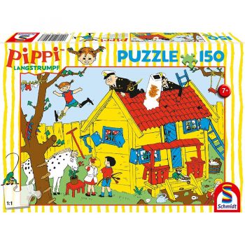 Schmidt games Pippi and the Villa Kunterbunt, jigsaw puzzle (150 pieces)