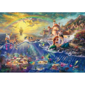 Schmidt Games Puzzle Thomas Kinkade: Disney Ariel