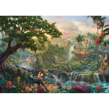 Schmidt Games Puzzle Thomas Kinkade: Disney Jungle Book