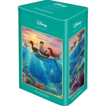 Schmidt Spiele Thomas Kinkade Studios: Disney - Ariel in the nostalgia metal box, jigsaw puzzle (500 pieces)