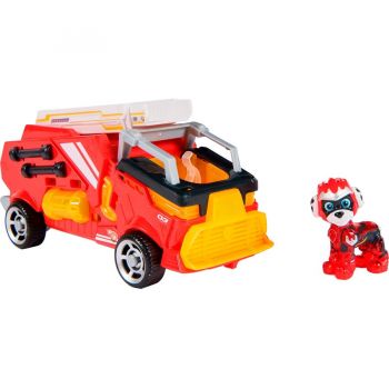 Spin Master Paw Patrol Mighty movie - basic vehicle from Marshall with puppy figure, toy vehicle