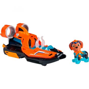 Spin Master Paw Patrol Mighty Movie - Basic vehicle from Zuma with puppy figure, toy vehicle