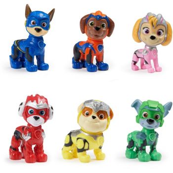 Spin Master Paw Patrol: The Mighty Movie Gift Set with 6 Superhero Toy Figures